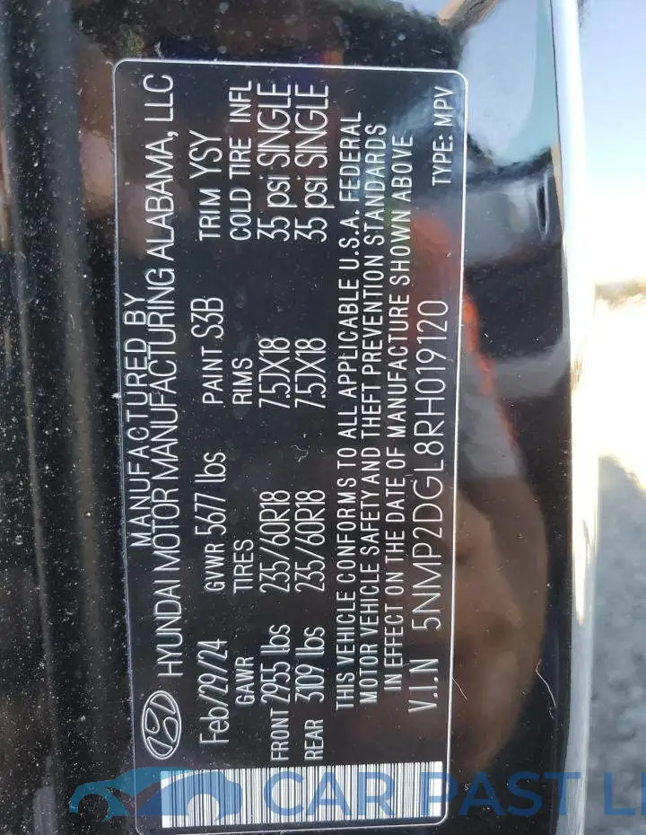 5NMP2DGL8RH019120# 13