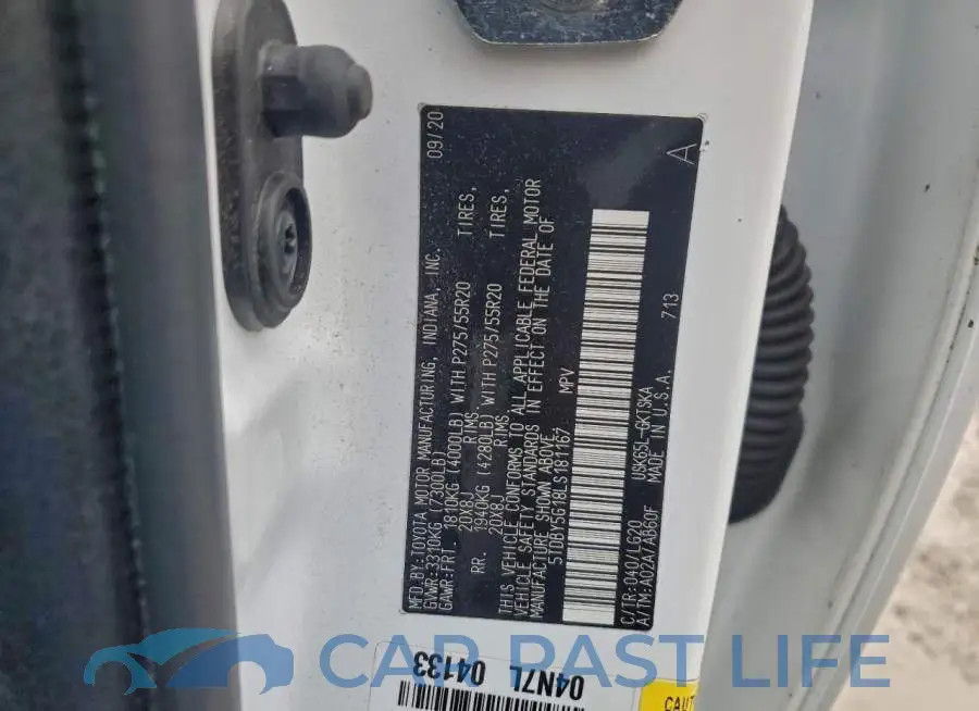 5TDBY5G18LS181167# 13