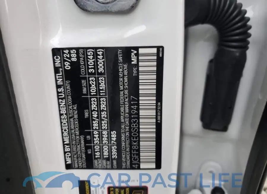 4JGFF8KE0SB319417# 14