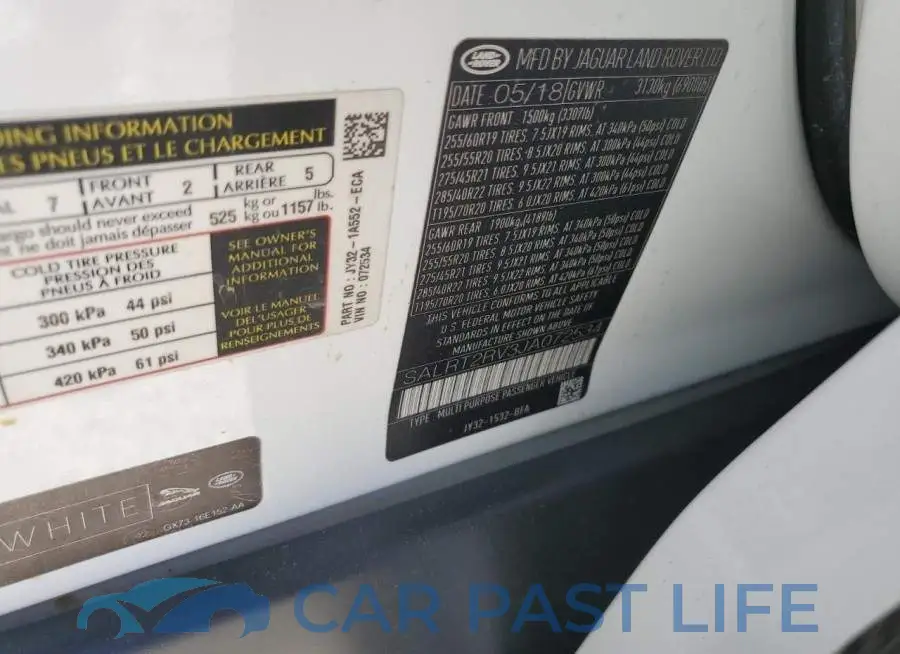 SALRT2RV3JA072534# 13