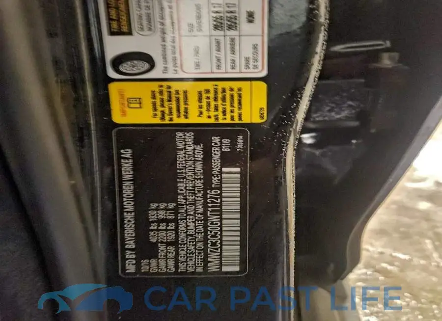 WMWZC3C50GWT11276# 12
