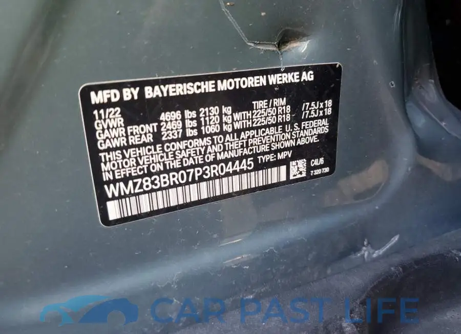 WMZ83BR07P3R04445# 12