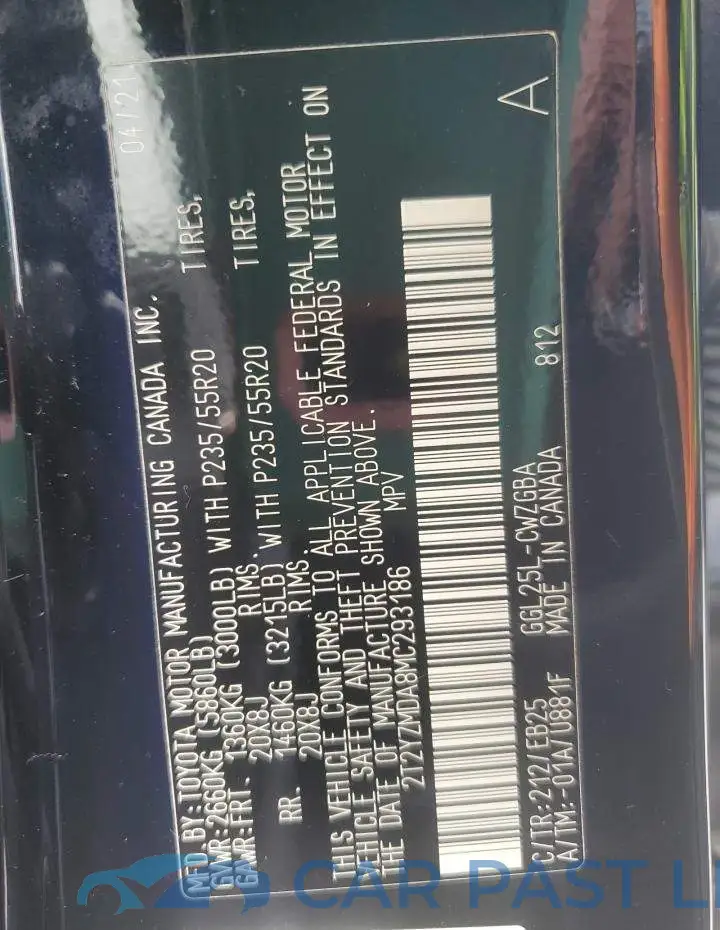 2T2YZMDA8MC293186# 14