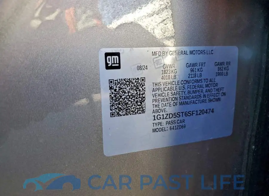 1G1ZD5ST6SF120474# 12