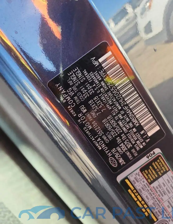 KM8SN4HF2HU206575# 12