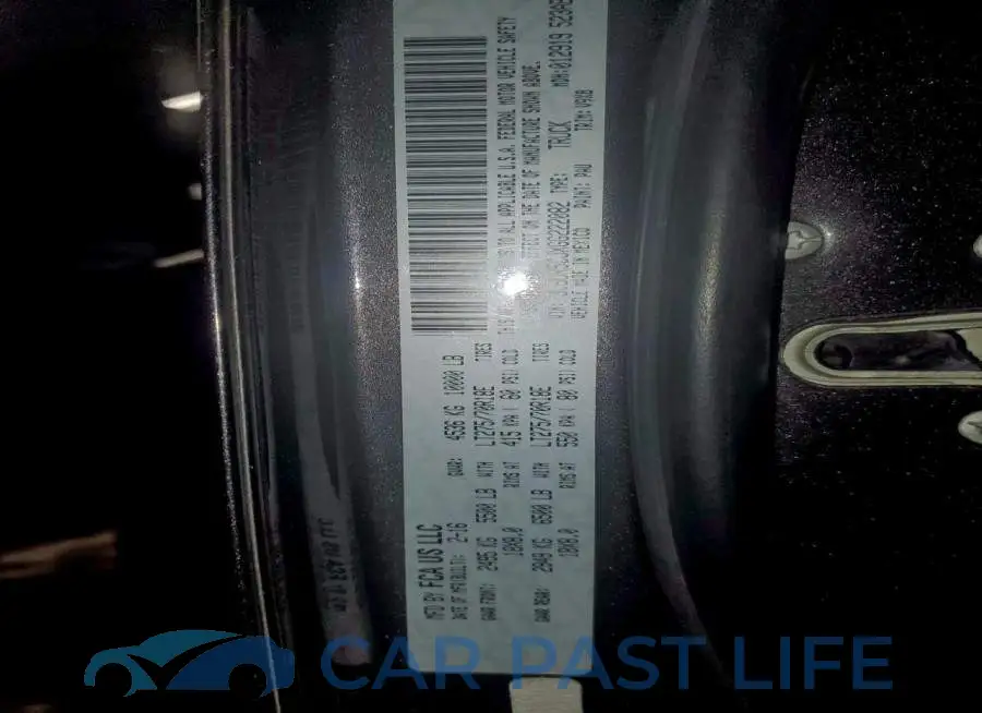 3C6UR5CJXGG222082# 12