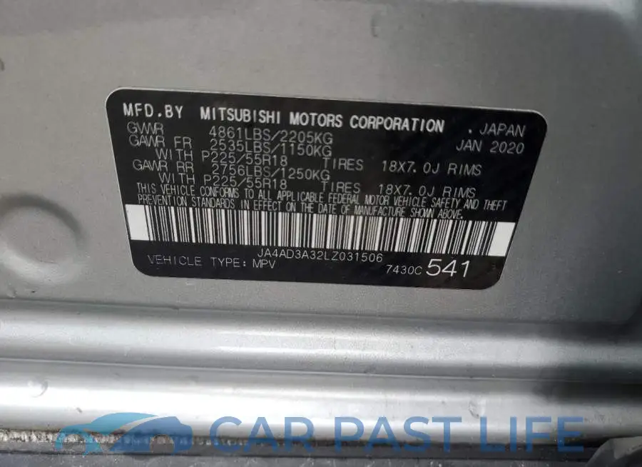 JA4AD3A32LZ031506# 13