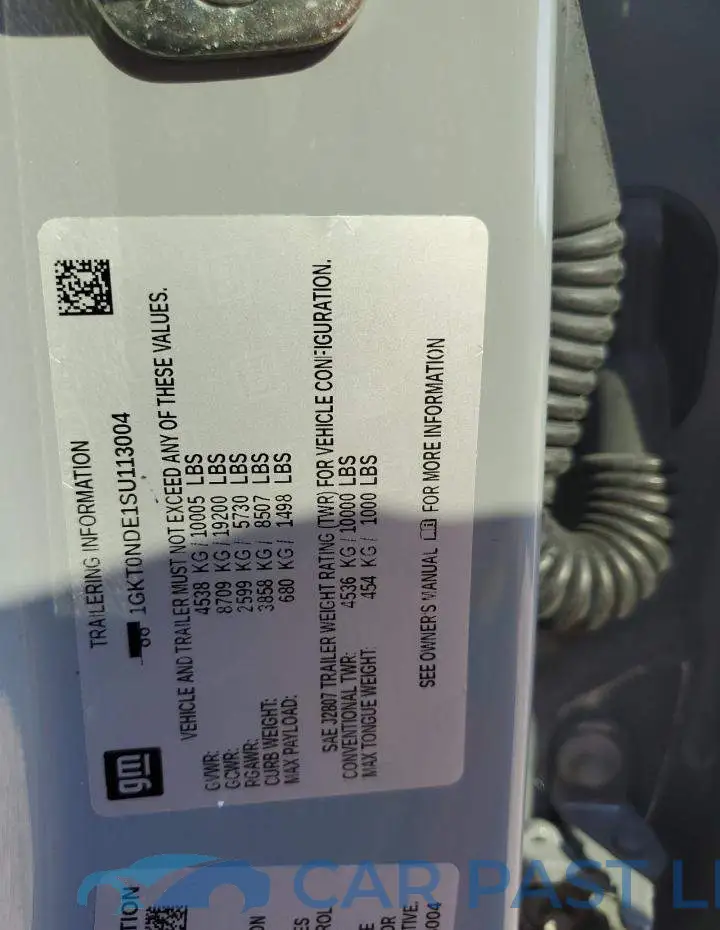 1GKT0NDE1SU113004# 14