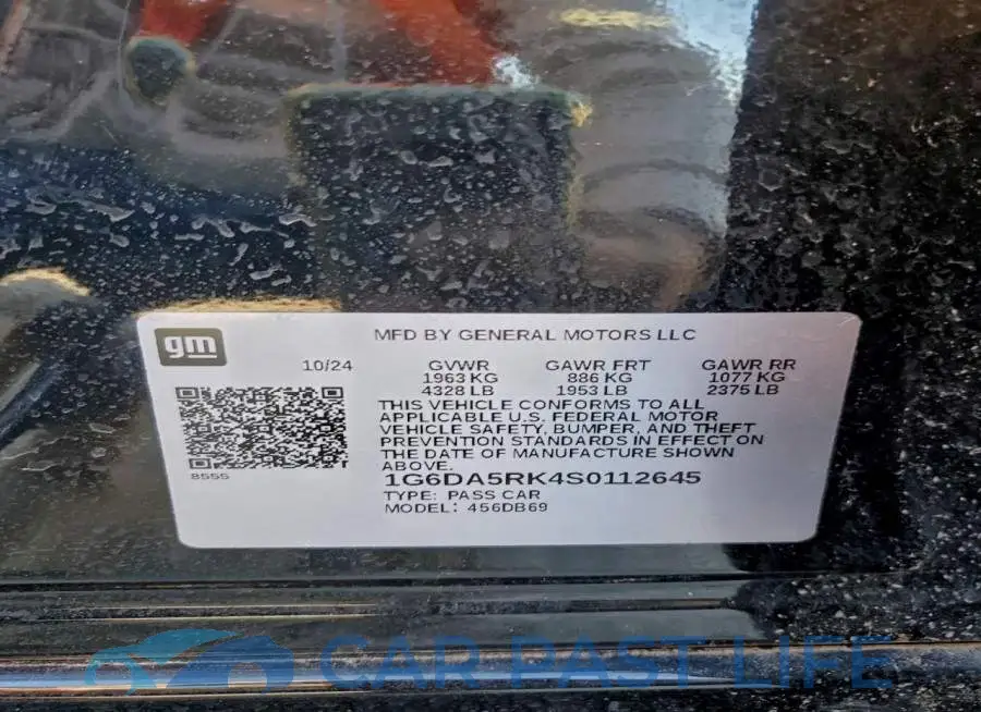 1G6DA5RK4S0112645# 12