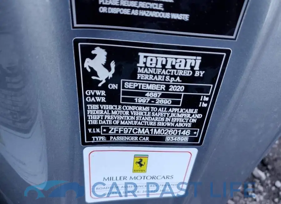 ZFF97CMA1M0260146# 12