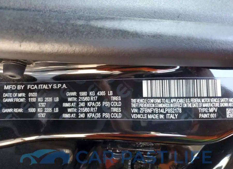 ZFBNFYB14LP852178# 14