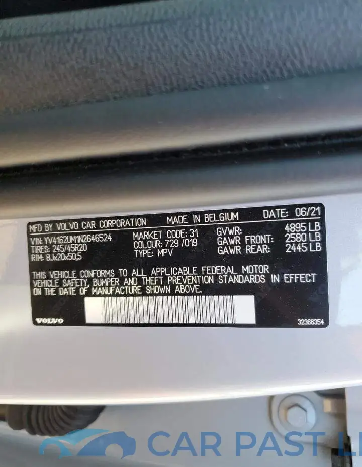 YV4162UM1N2646524# 13