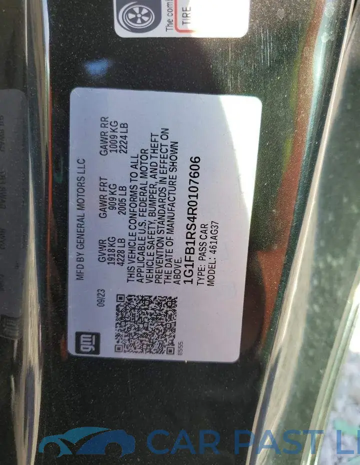 1G1FB1RS4R0107606# 12