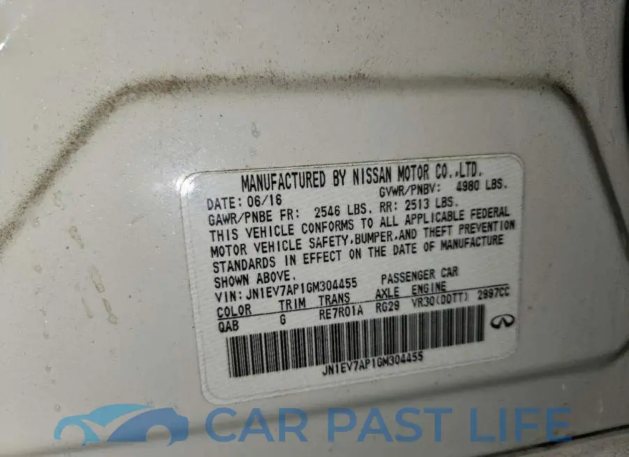 JN1EV7AP1GM304455# 12