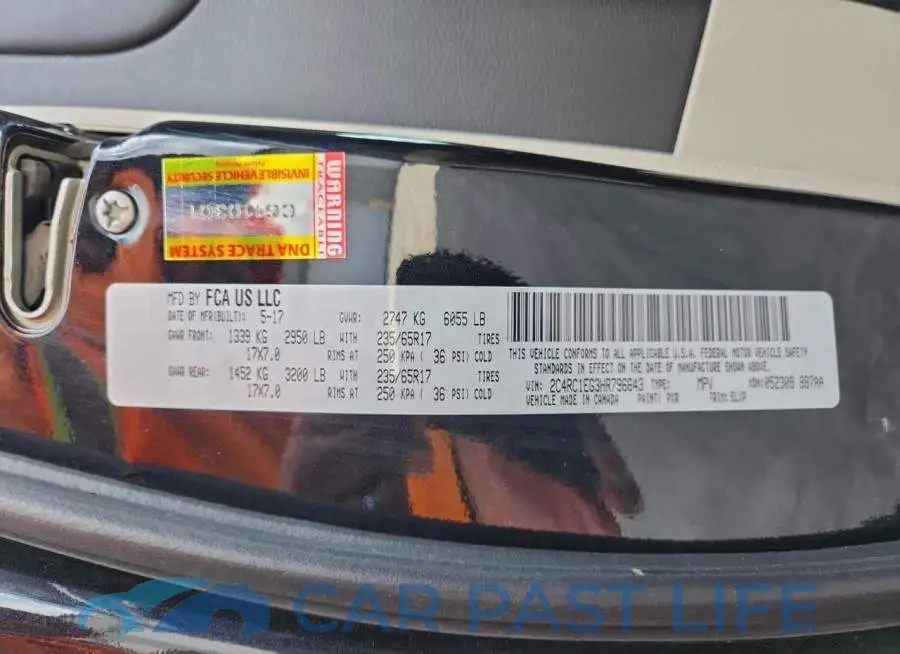 2C4RC1EG3HR796643# 13