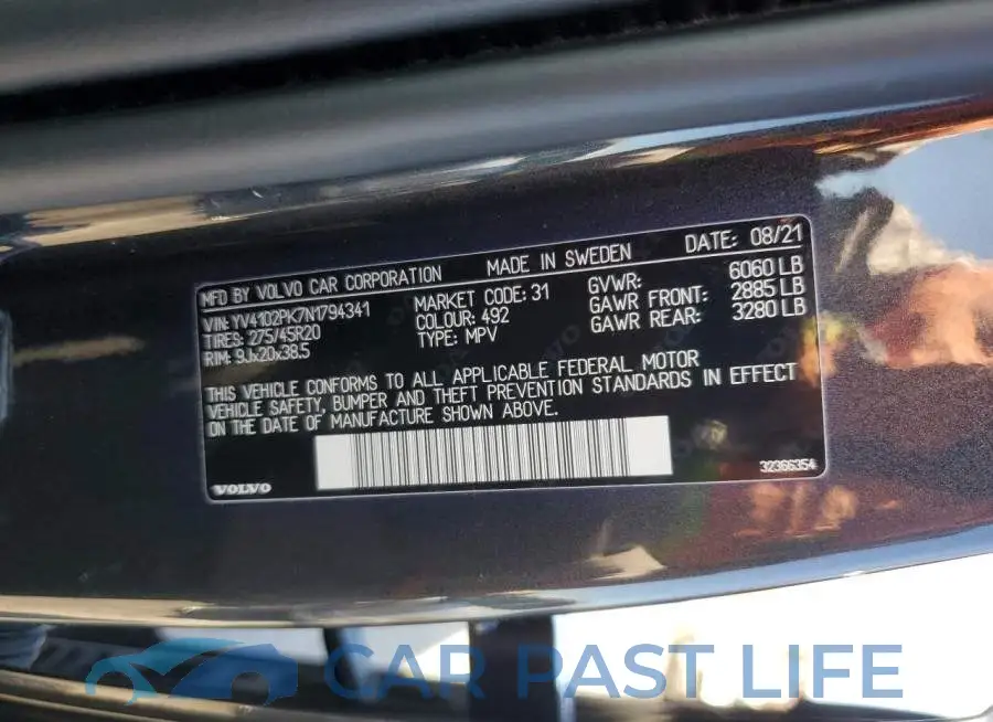 YV4102PK7N1794341# 13