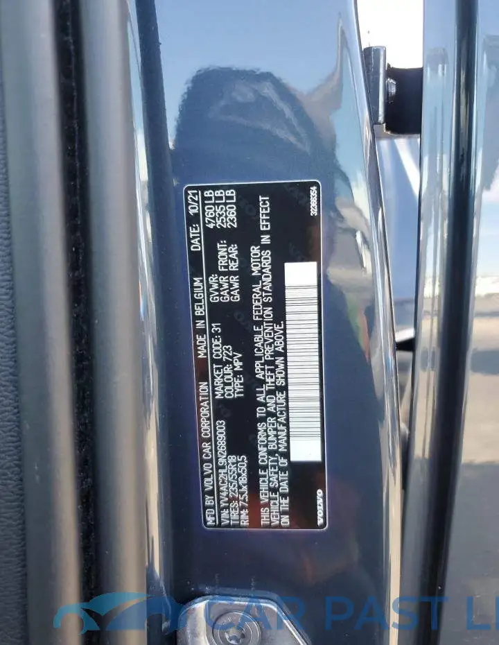 YV4AC2HL9N2689003# 12