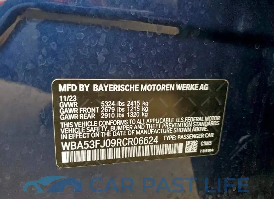WBA53FJ09RCR06624# 13