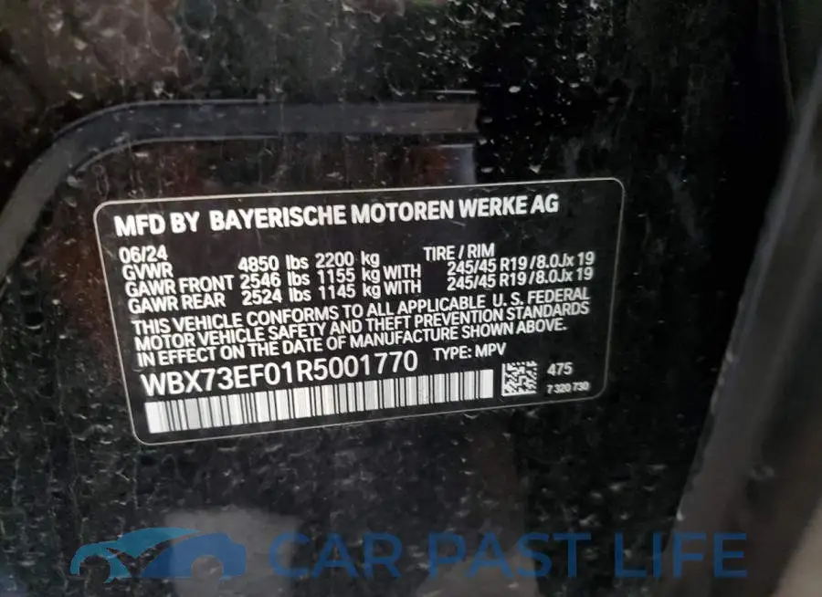 WBX73EF01R5001770# 13