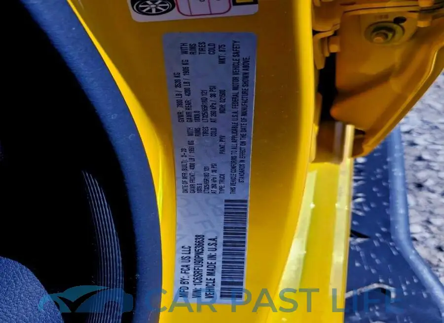 1C6SRFU90PN536638# 12