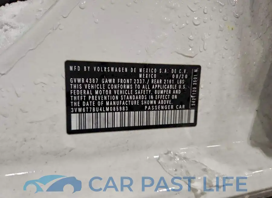 3VW6T7BU4LM085983# 12