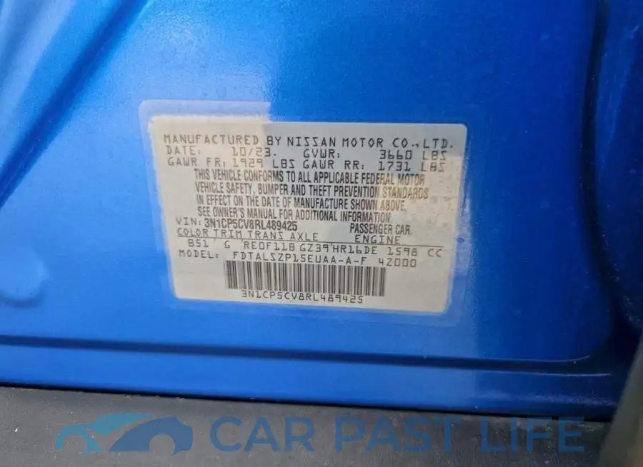 3N1CP5CV8RL489425# 10