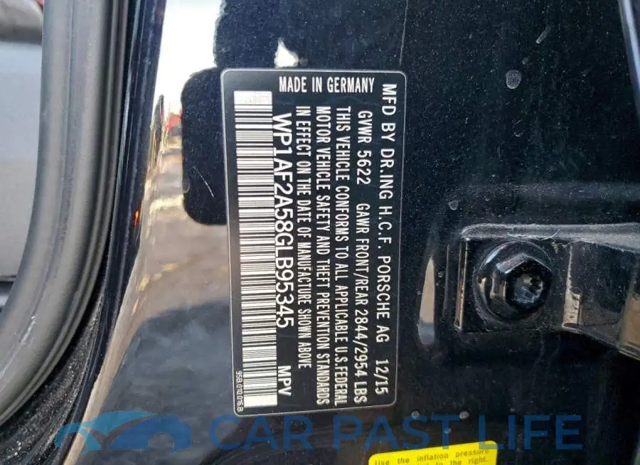 WP1AF2A58GLB95345# 13
