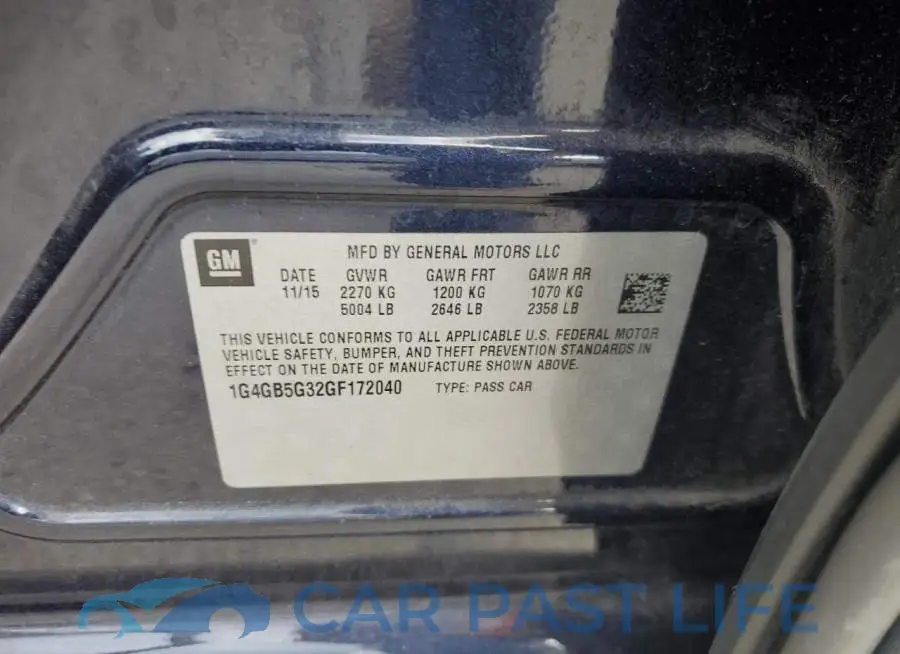 1G4GB5G32GF172040# 12