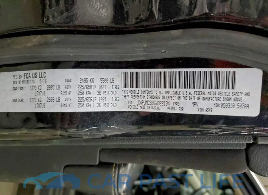 1C4PJMCS8GW322134# 13