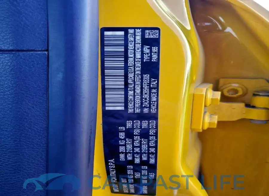ZACCJBCB5HPF65305# 12