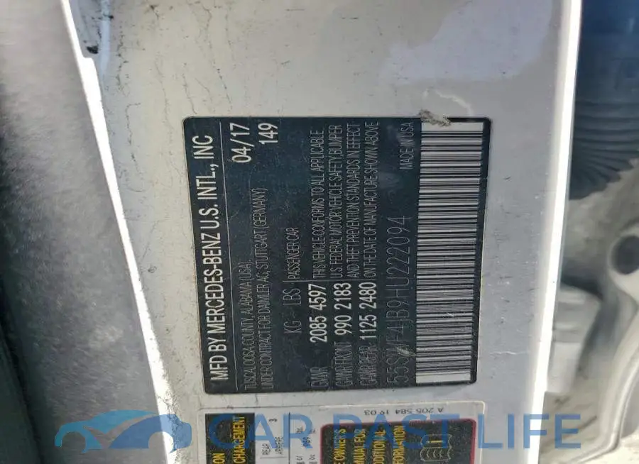55SWF4JB9HU222094# 12
