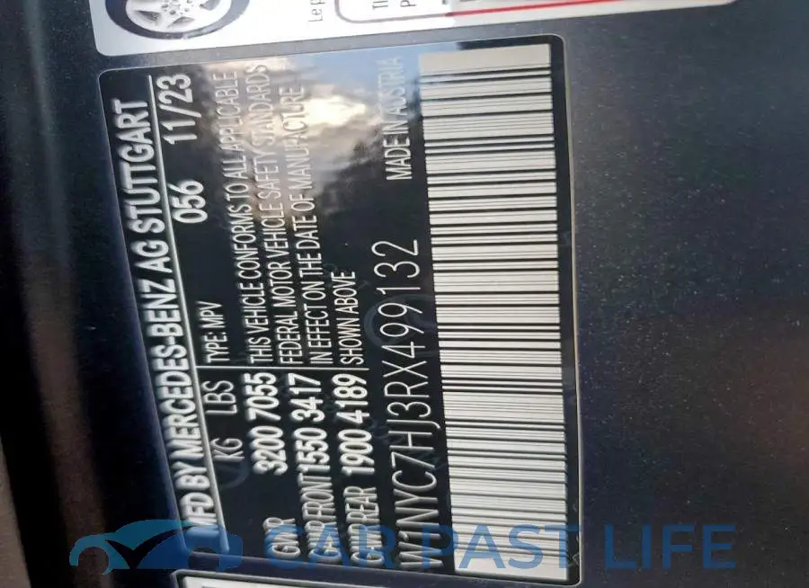 W1NYC7HJ3RX499132# 14