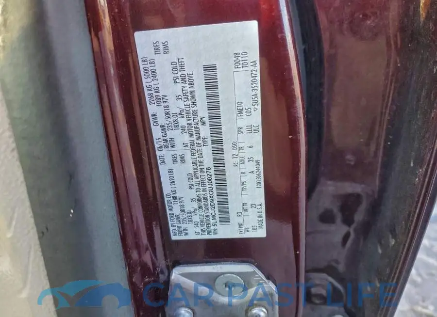5LMCJ2D9XGUJ00276# 14