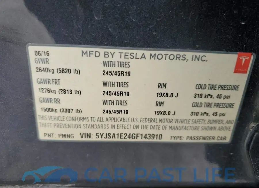 5YJSA1E24GF143910# 13