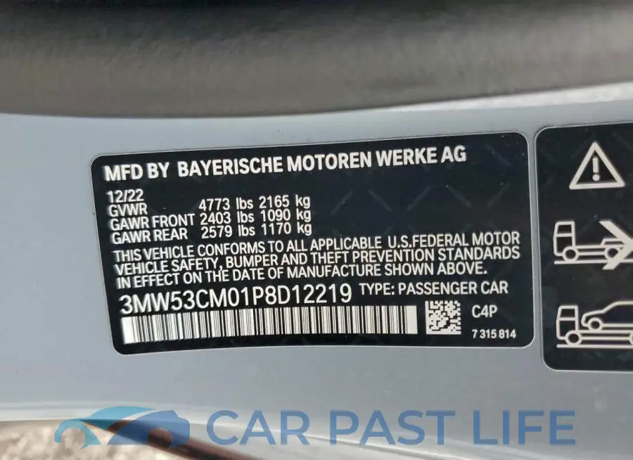 3MW53CM01P8D12219# 12