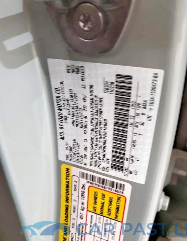 3FMCR9D98PRE16688# 13