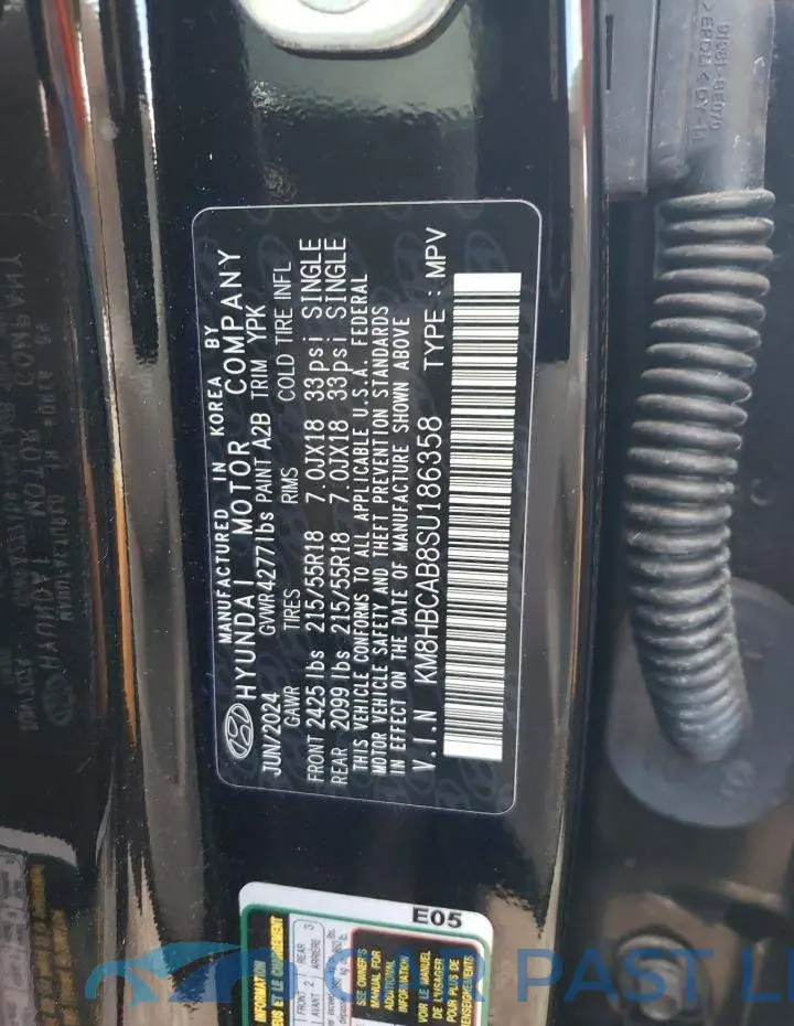 KM8HBCAB8SU186358# 14