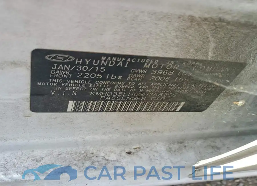 KMHD35LH6GU258206# 12