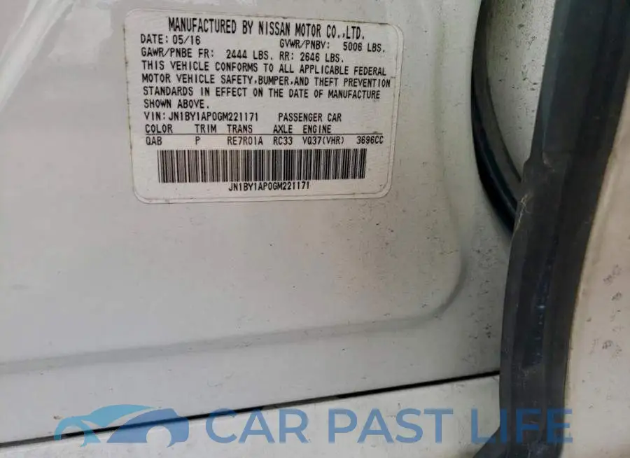 JN1BY1AP0GM221171# 12