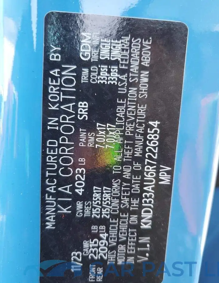 KNDJ33AU6R7226854# 12