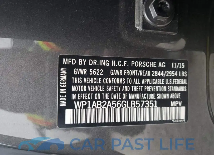 WP1AB2A56GLB57351# 13