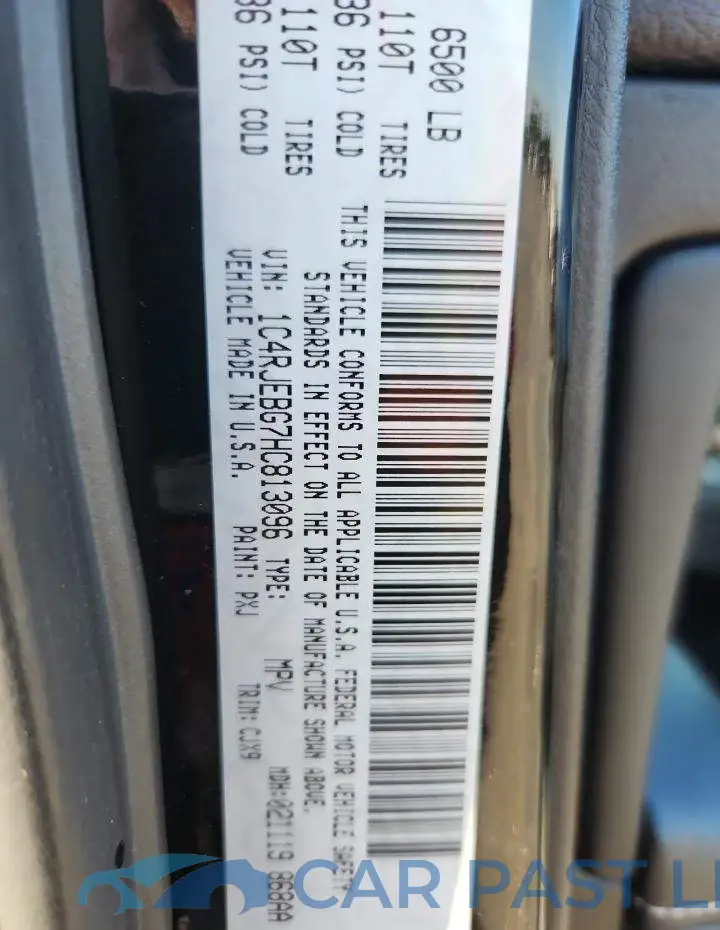 1C4RJEBG7HC813096# 13