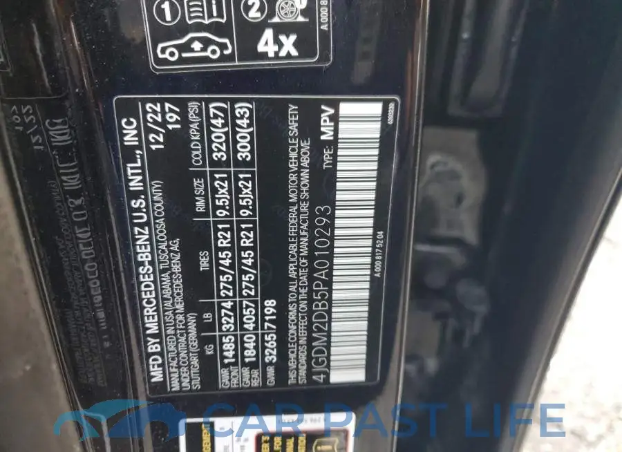 4JGDM2DB5PA010293# 14
