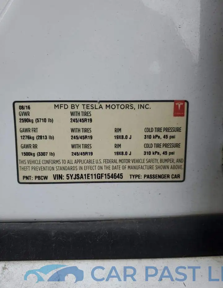 5YJSA1E11GF154645# 12