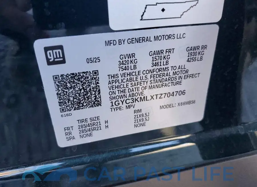1GYC3KMLXTZ704706# 13