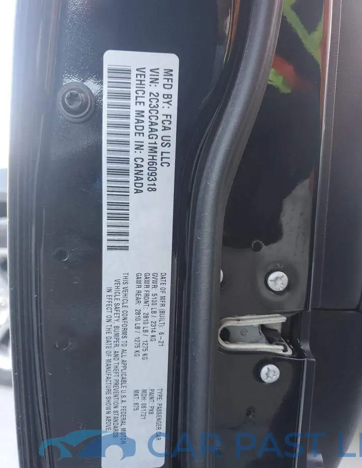 2C3CCAAG1MH609318# 12