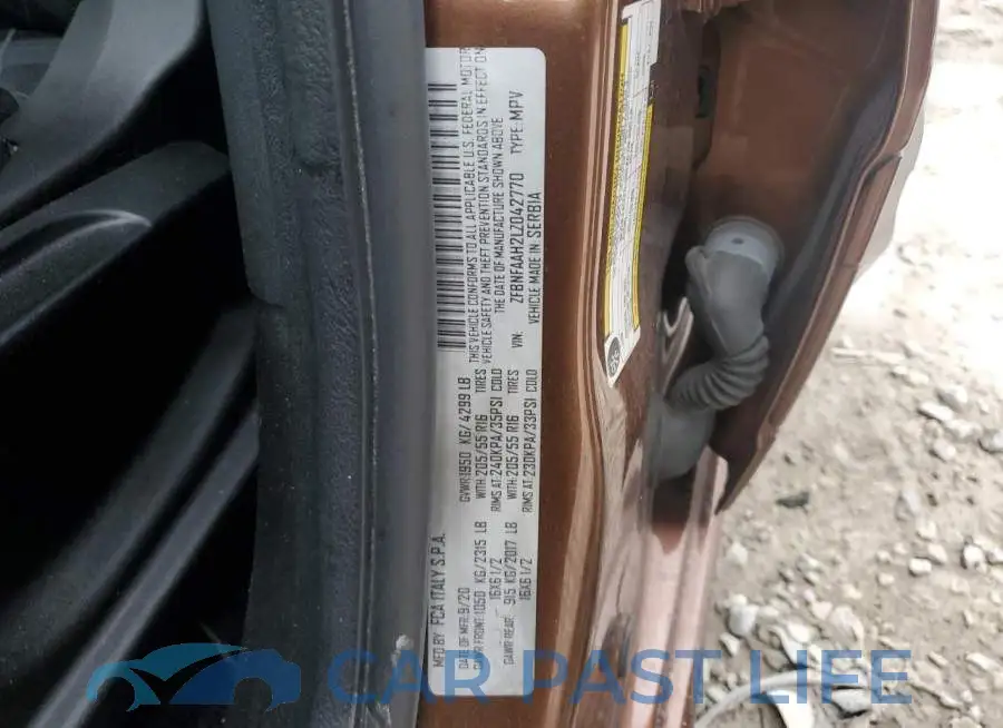 ZFBNFAAH2LZ042770# 12