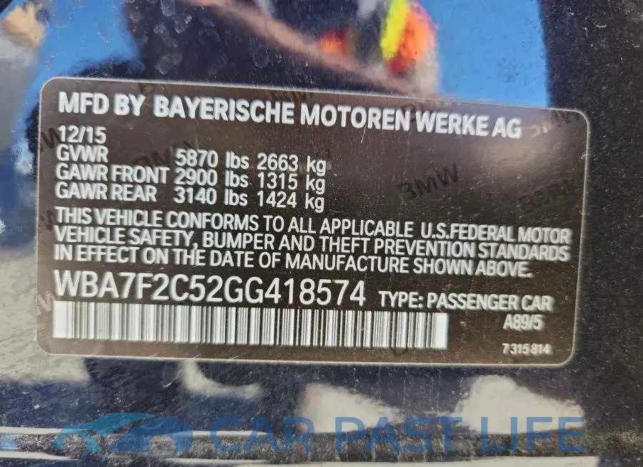 WBA7F2C52GG418574# 12