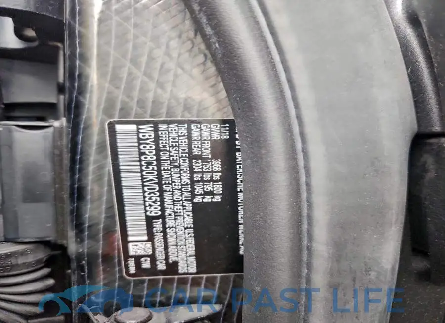 WBY8P8C50KVD35299# 13