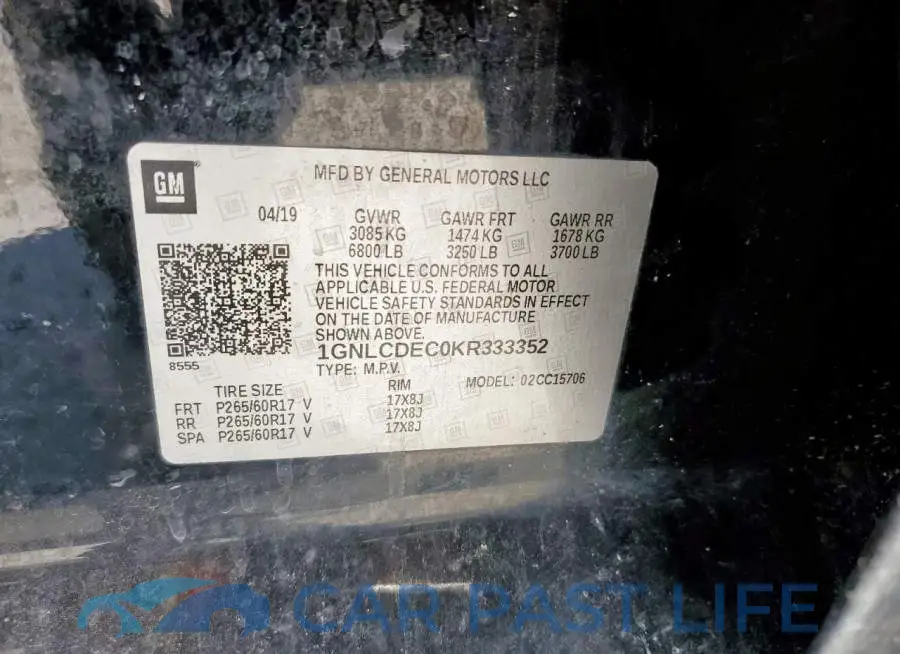 1GNLCDEC0KR333352# 14